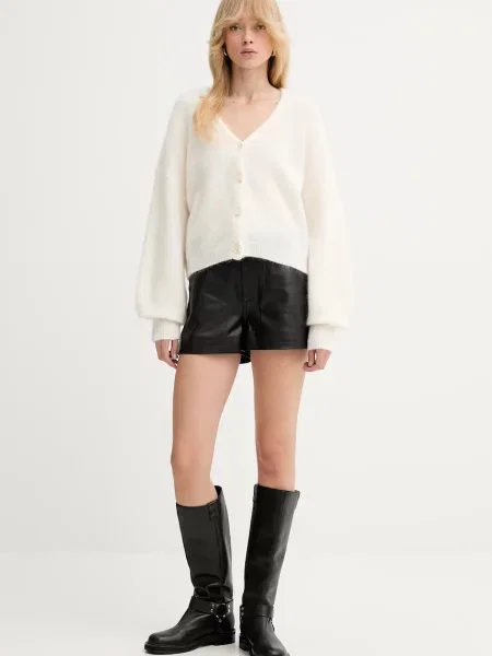 Gestuz kardigan wełniany beżowy