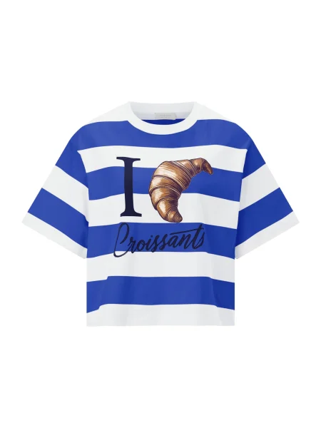 Rich & Royal Tricou albastru / maro / negru alb