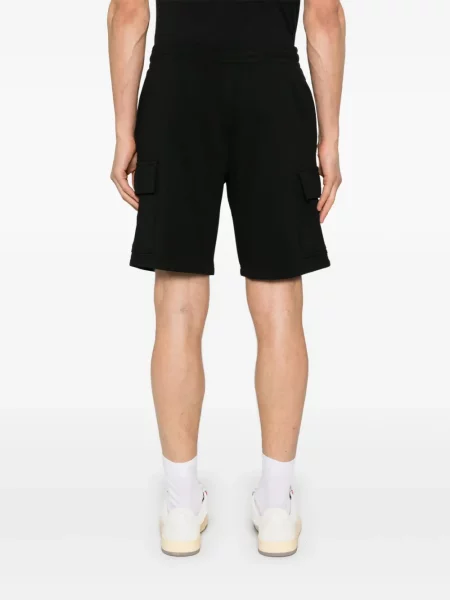 Σορτς cargo Lacoste μαύρο