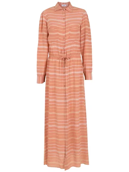 Rochie Amir Slama de mătase de costum roz