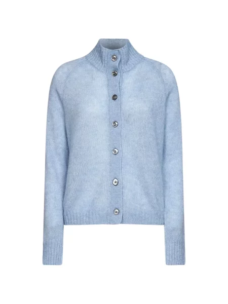 Gulerat cardigan Blanca Vita albastru