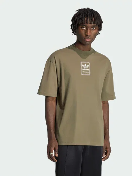 Футболка adidas Graphics комбінований верх зелений