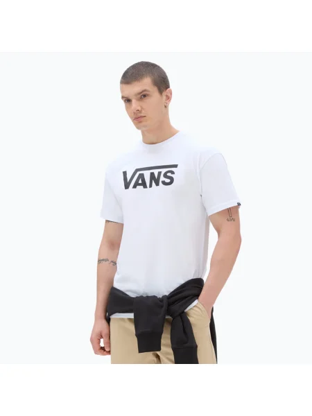Olcsóbban. Férfi póló Vans Mn Vans Classic white/black. Méret: M fehér