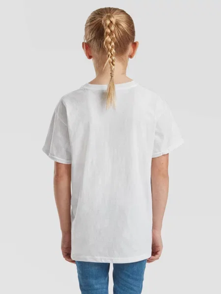 Tricou copii Fruit Of The Loom alb