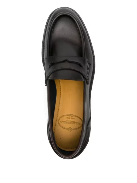 Pantofi loafer Fratelli Rennella din piele negru