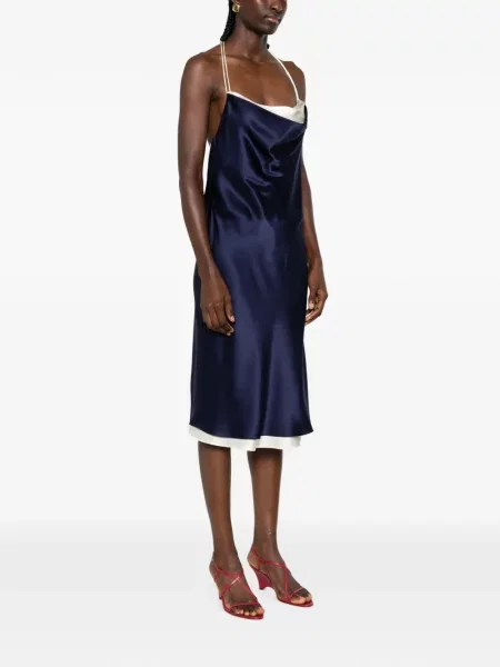 Rochie midi Tove albastru