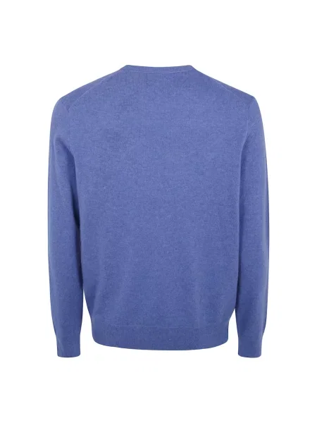 Sweter Polo Ralph Lauren z długim rękawem niebieski