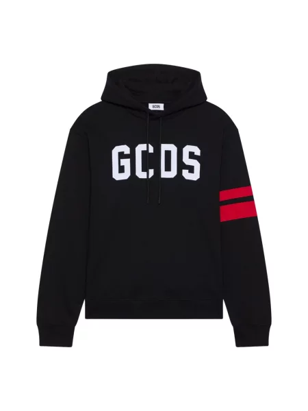 Bluza z kapturem Gcds z logo czarna