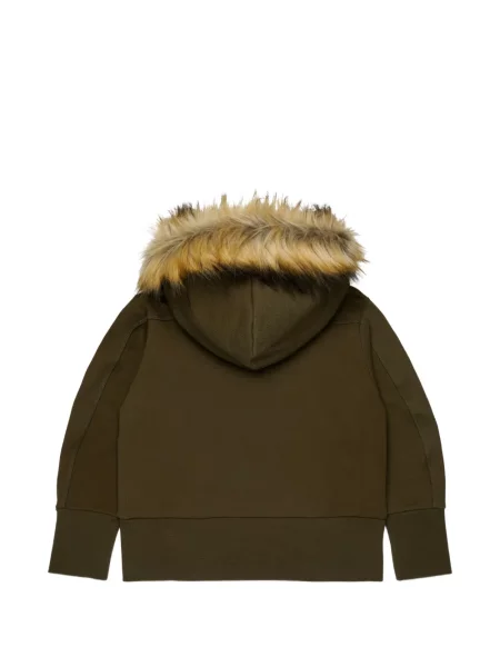 Bluza z kapturem dziecięca Dsquared2 zielona