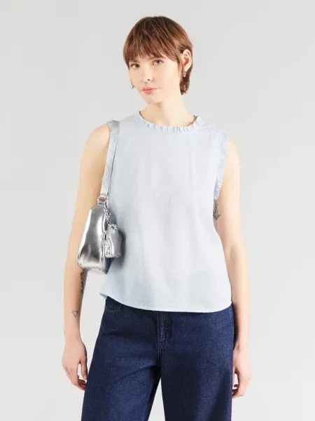 Vero Moda Top Trine deschis albastru