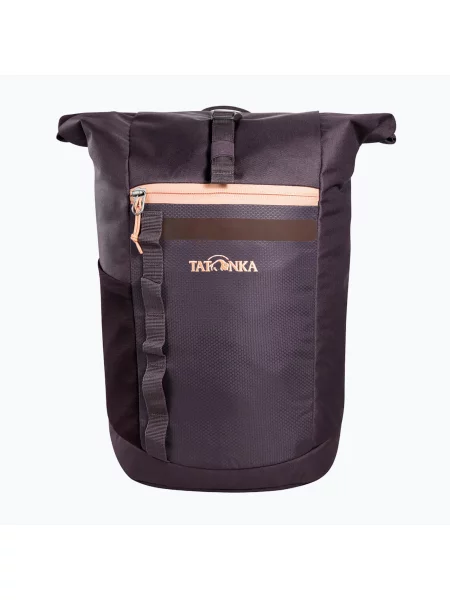 Gyerek városi hátizsák Tatonka Rolltop Pack 14 l midnight plum. Méret: 14 l lila