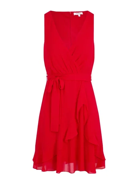 Morgan rochie ROSVAL rosu mini drept ROSVAL roșu