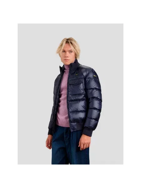 Kurtka bomber Blauer niebieski