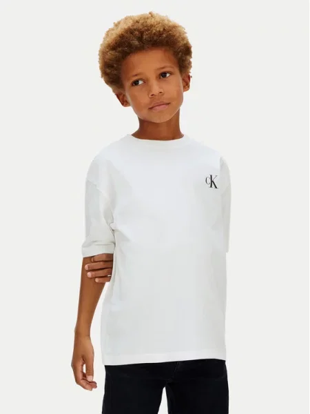 Calvin Klein Jeans T-Shirt Bridge biały