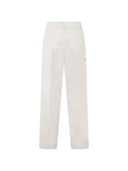Pantaloni Peserico alb