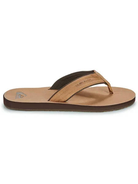 Sandale Quiksilver din nubuc maro