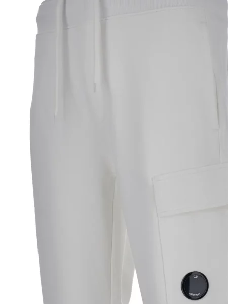 Pantaloni cargo C.p. Company alb