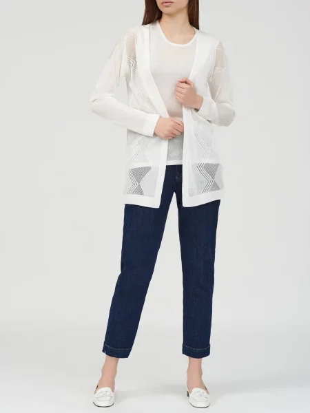 Кардиган Gran Sasso білий