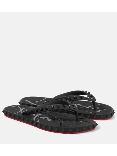 Chiloți tanga Christian Louboutin negru