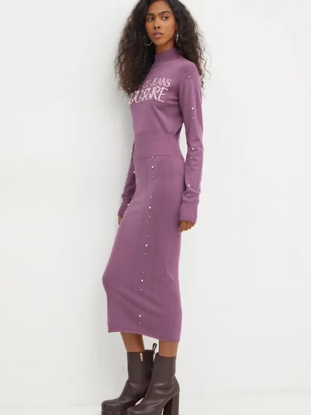 Versace Jeans Couture rochie violet