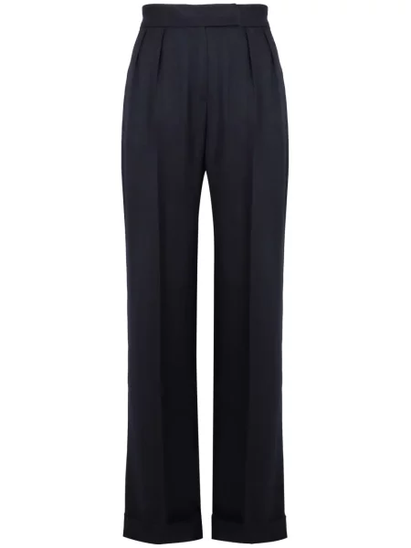 Pantaloni Kiton de lână albastru