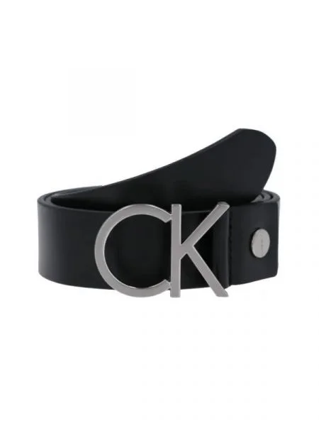 Calvin Klein de piele CK LOGO negru