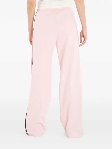 Spodnie cargo Adidas w paski klasyczne do biegania czarne