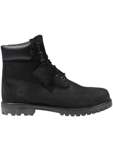 Timberland nubuk bakancs Premium Boot lapos talpú fekete