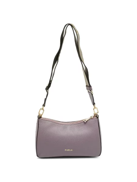 Crossbody kabelka Furla fialová