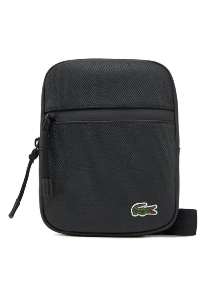Geantă crossbody Lacoste negru