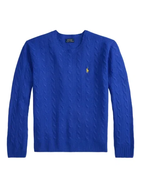 Kratak samt polo majica Polo Ralph Lauren s vezom crna