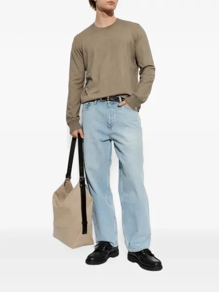 Lung pulover Rag & Bone cu decolteu rotund