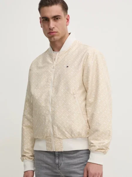 Tommy Hilfiger geaca bomber cu doua fete bej