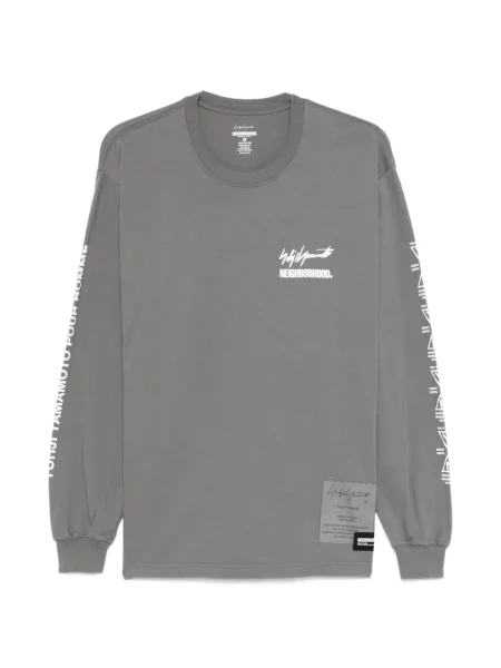 Tricou Yohji Yamamoto lung gri