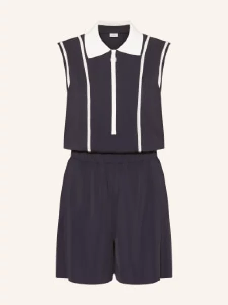 Granatowy Krótki Kombinezon Sportalm