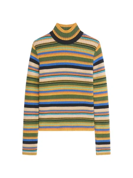 Pulover Dries Van Noten de lână albastru