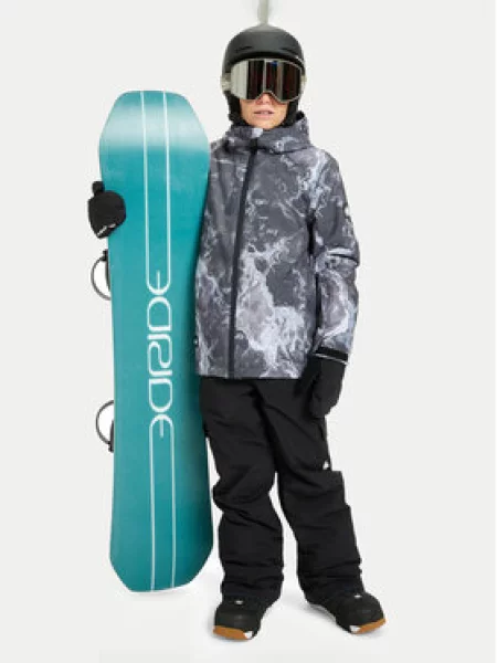 Quiksilver Snowboard kabát Mission Printed szürke