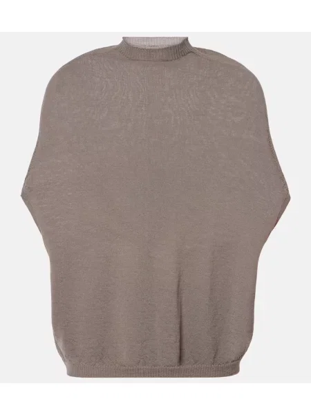 Heláncă Rick Owens de lână gri