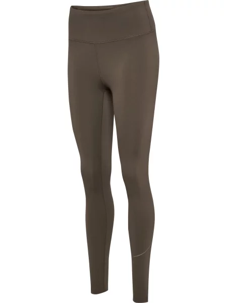 Legginsy court femme Hummel Court brązowe