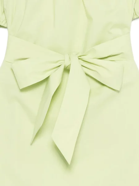 Rochie midi Vivetta cu legături verde