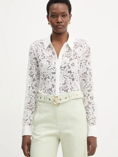 Marciano by Guess koszula koronkowa FAITH beżowa