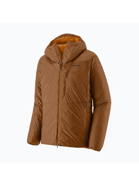 Geacă izolată pentru bărbați Patagonia Das Light Hoody cinnamon brown maro