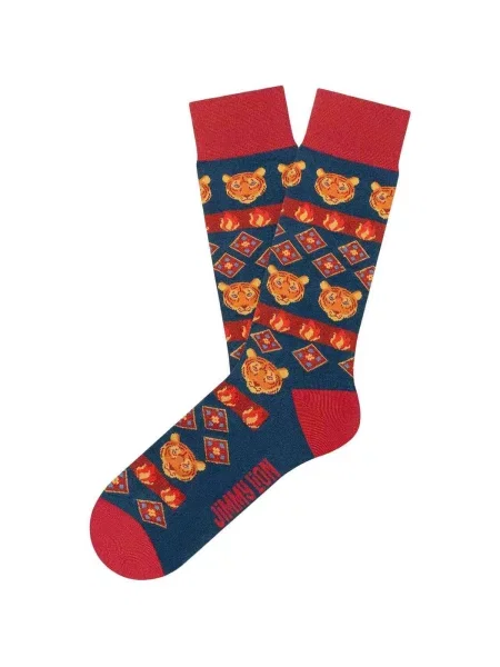 Ponožky Jimmy Lion červená