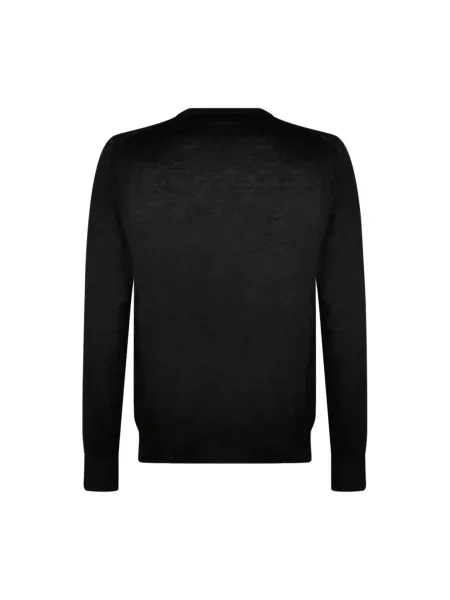 Sweter Alexander Mcqueen z logo czarny