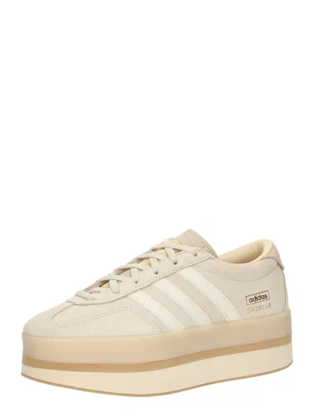 ADIDAS ORIGINALS Nizke superge GAZELLE STACK pesek / zlata bela