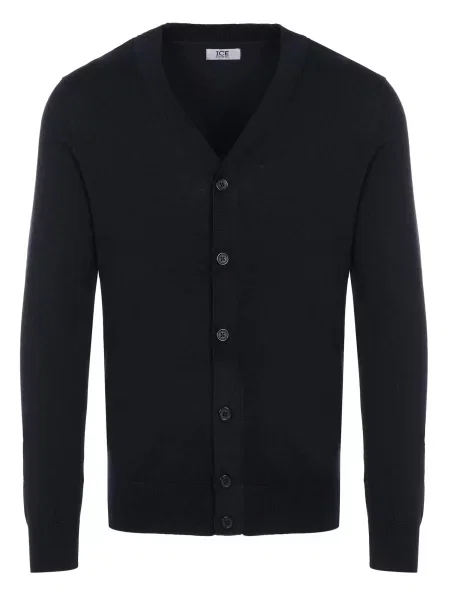 ICEBERG Kardigan Iceberg Pullover' crna