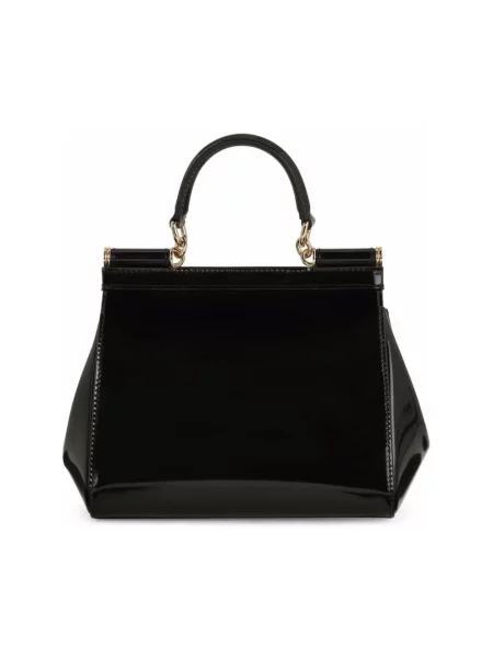 Torebka Dolce And Gabbana skórzana czarna