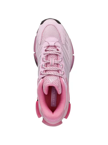 Decupat geacă Adidas cu glugă cu model piele de șarpe alb