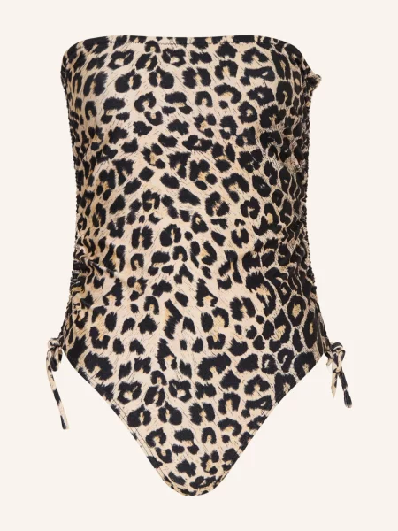 Allsaints Bandeau Plavky Court světle hnědá černá