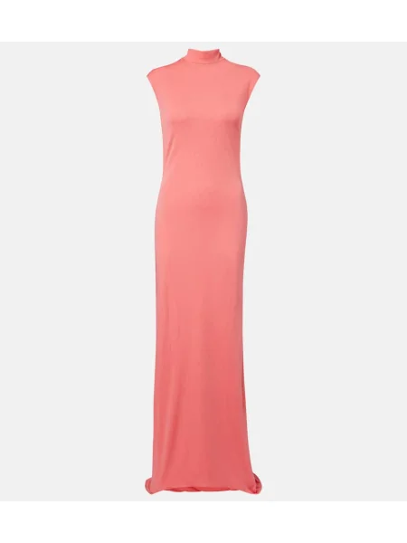 Rochie Tom Ford din jerseu roz